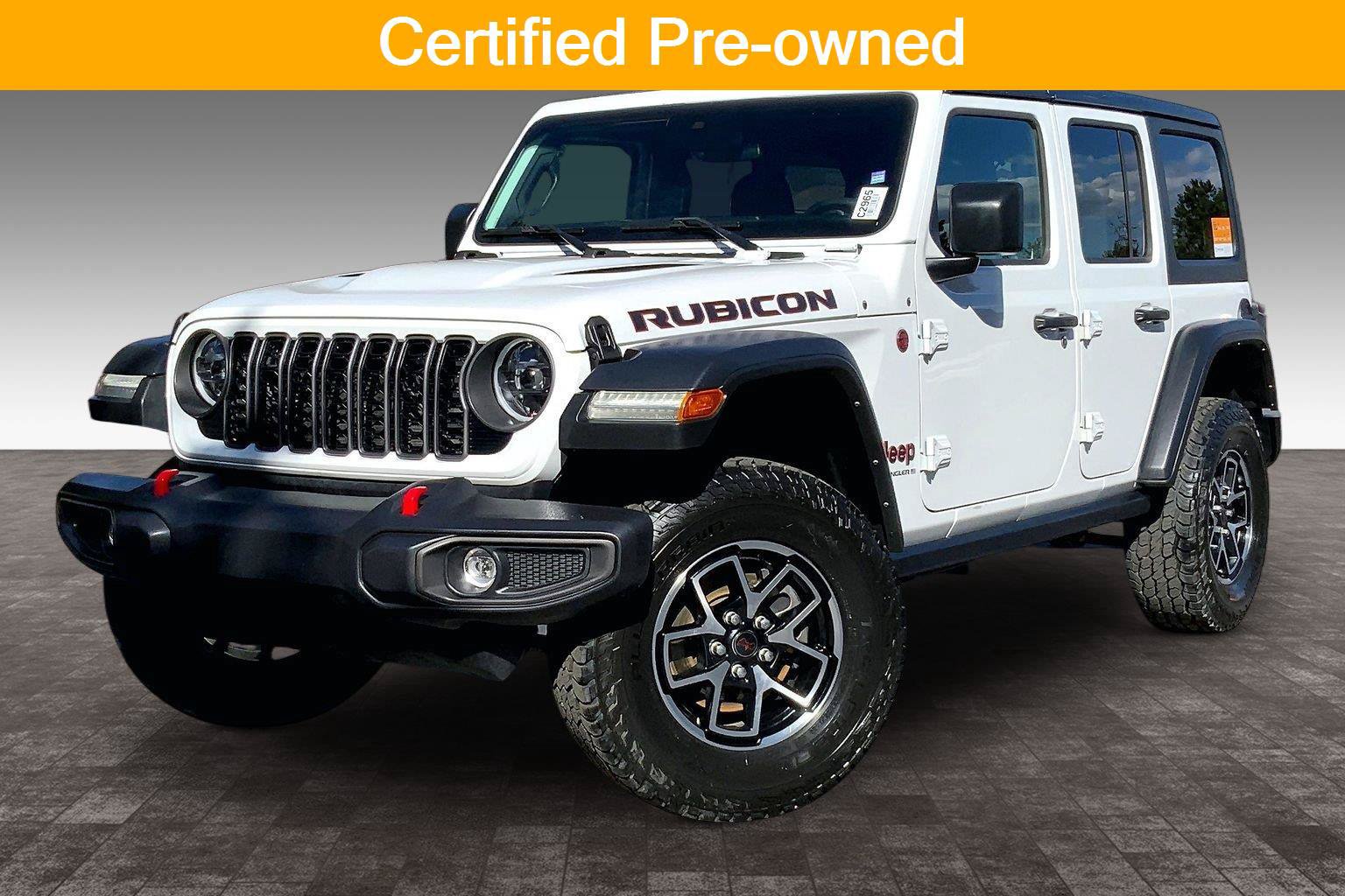 Certified 2024 Jeep Wrangler Unlimited Rubicon AWD/4WD image 1