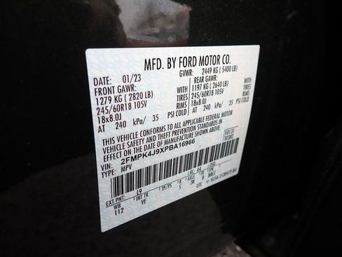 Certified 2023 Ford Edge SEL w/ Convenience Package AWD/4WD image 21