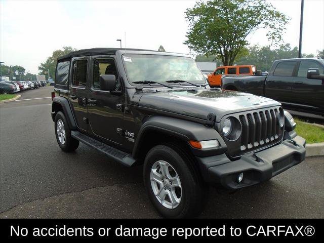 Certified 2021 Jeep Wrangler Unlimited Sport AWD/4WD image 2