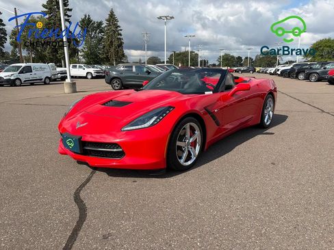 Certified 2014 Chevrolet Corvette Stingray Convertible w/ 2LT Preferred Equipment Group RWD image 1