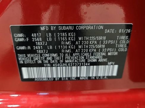 New 2026 Subaru Crosstrek 2.5i Limited AWD/4WD image 30