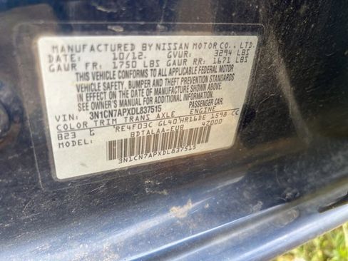 Used 2013 Nissan Versa S image 7