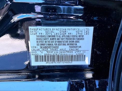 New 2026 Nissan Sentra SV image 13