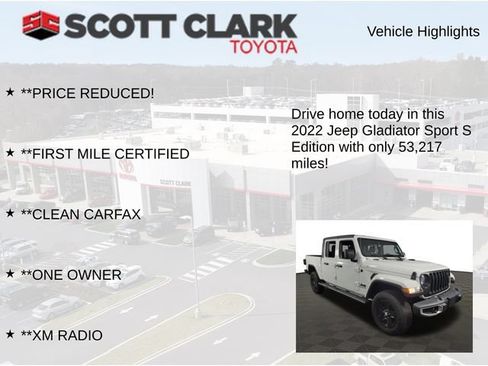 Used 2022 Jeep Gladiator Sport AWD/4WD image 8