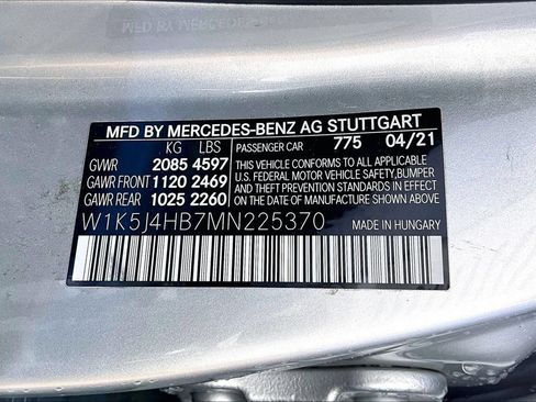 Certified 2021 Mercedes-Benz CLA 250 4MATIC image 35