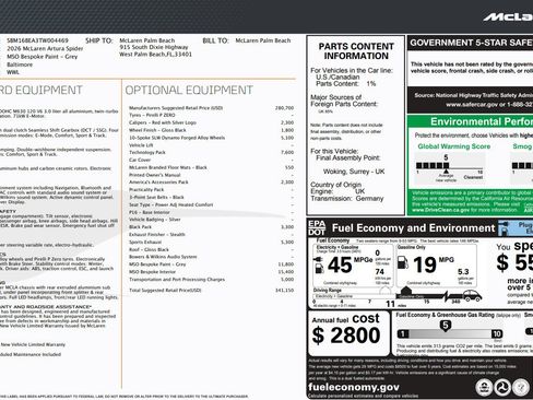 New 2026 McLaren Artura Spider image 30