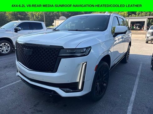 Used 2021 Cadillac Escalade Premium Luxury w/ Driver Assist Tech Package AWD/4WD image 1
