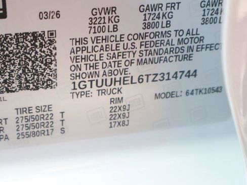 New 2026 GMC Sierra 1500 Denali Ultimate AWD/4WD image 36
