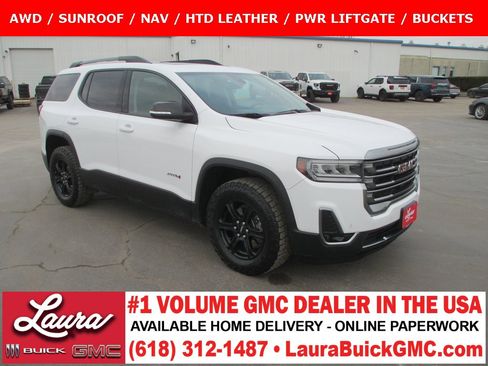 Used 2021 GMC Acadia AT4 w/ LPO, Floor Liner Package image 1