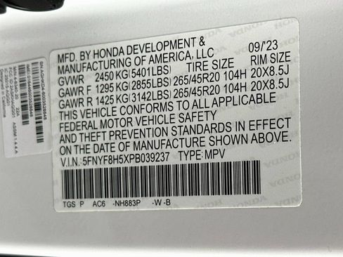 Used 2023 Honda Passport EX-L image 33