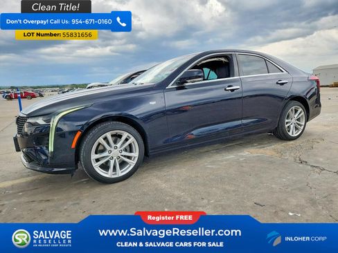 Used 2020 Cadillac CT4 Luxury w/ Sun And Sound Package AWD/4WD image 1