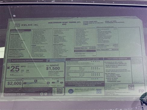 New 2026 Buick Envision Sport Touring image 20
