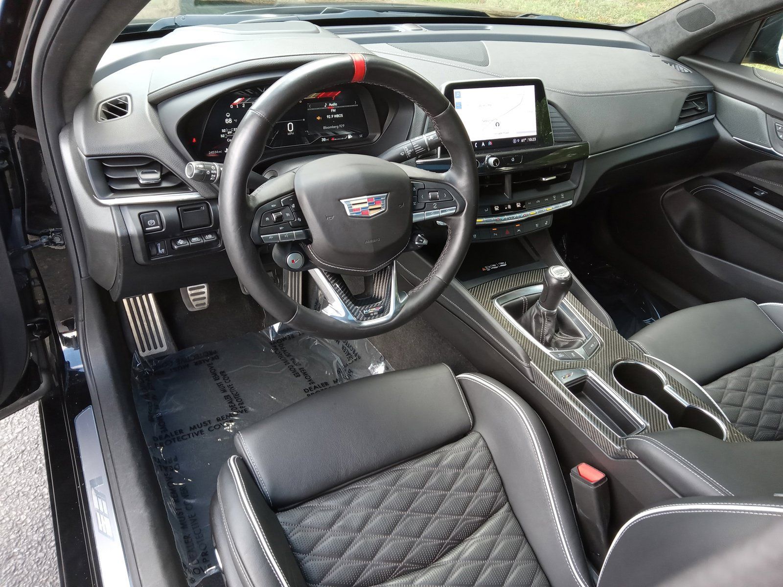 Used 2022 Cadillac CT4 V Blackwing w/ Technology Package RWD image 12