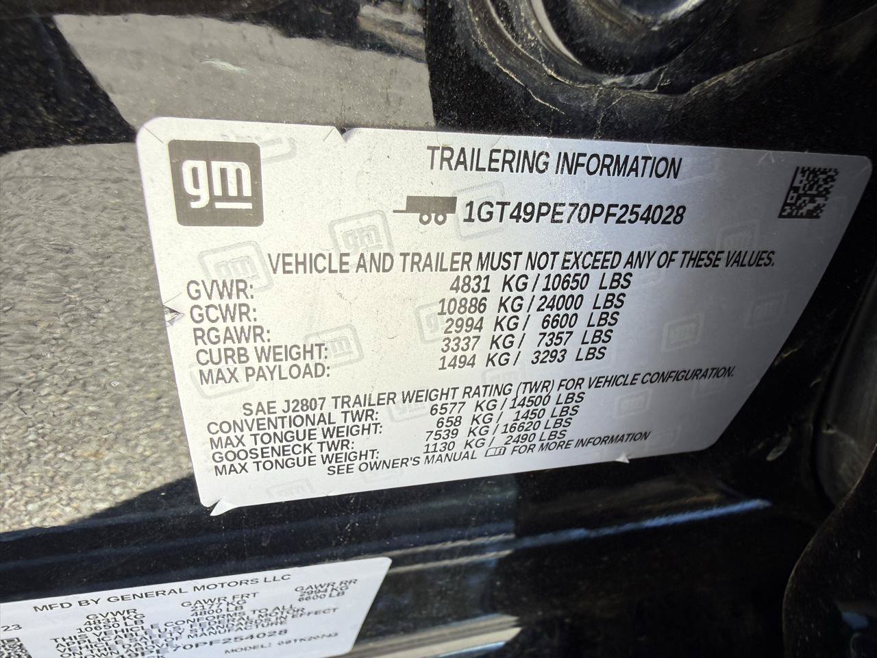Used 2023 GMC Sierra 2500 AT4 w/ AT4 Premium Plus Package AWD/4WD image 16