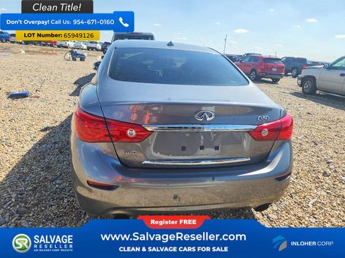 Used 2015 INFINITI Q50 Premium w/ Navigation Package AWD/4WD image 8