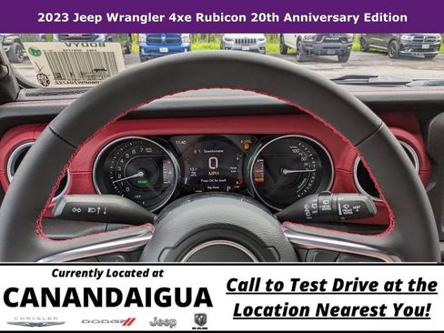 New 2023 Jeep Wrangler Unlimited Rubicon 4xe image 22