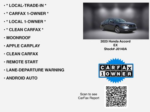 Used 2023 Honda Accord EX image 6