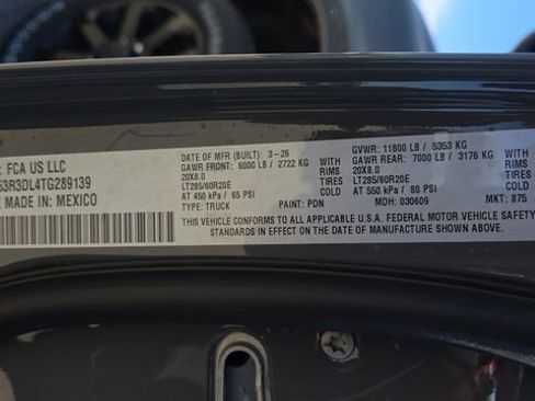 New 2026 RAM 3500 Big Horn AWD/4WD image 46