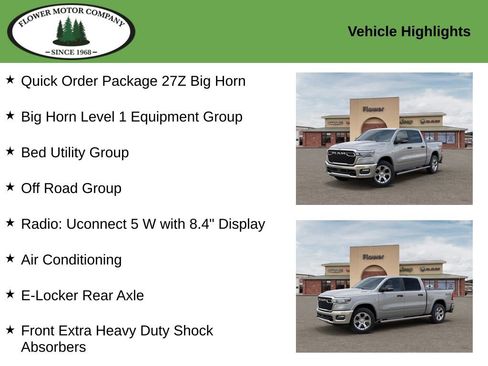 New 2026 RAM 1500 4x4 Crew Cab image 2