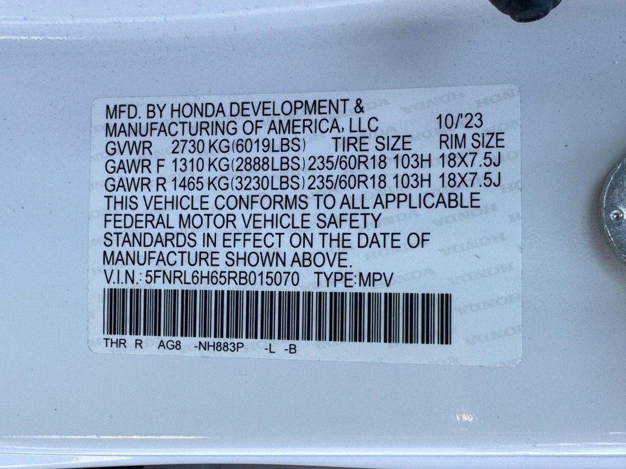 Used 2024 Honda Odyssey EX-L image 26