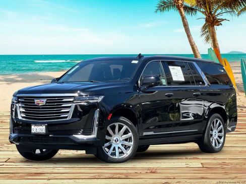 Used 2024 Cadillac Escalade ESV Premium Luxury Platinum AWD/4WD image 2