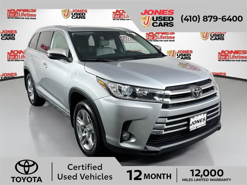 Certified 2018 Toyota Highlander Limited AWD/4WD image 1