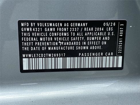 Certified 2026 Volkswagen GTI S FWD image 32