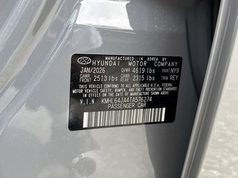 New 2026 Hyundai Sonata SEL AWD/4WD image 33