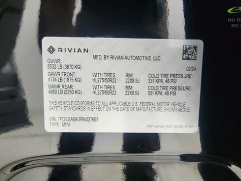 Used 2024 Rivian R1S Adventure AWD/4WD image 76