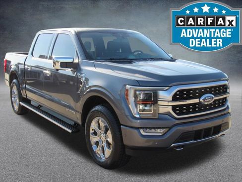Certified 2022 Ford F150 Platinum w/ Equipment Group 701A High AWD/4WD image 1