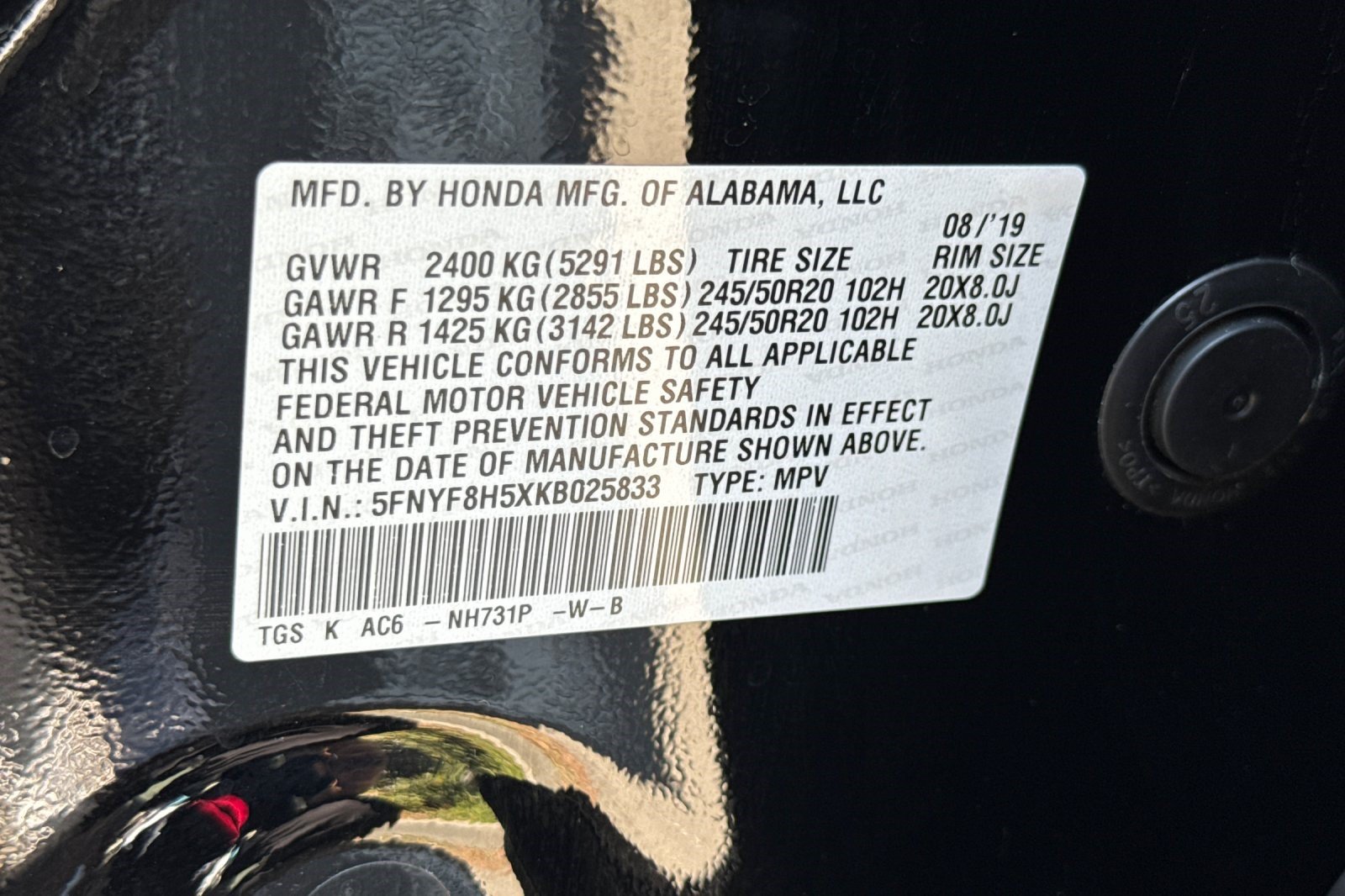Used 2019 Honda Passport EX-L image 40