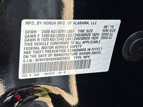 Used 2019 Honda Passport EX-L image 40