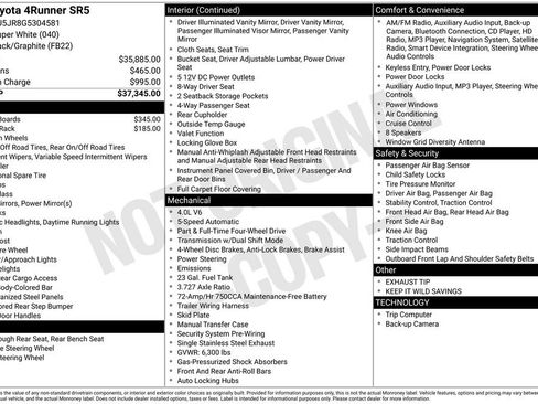 Used 2016 Toyota 4Runner SR5 image 4