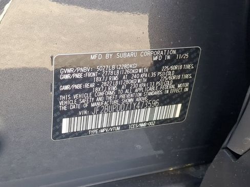 New 2026 Subaru Outback Limited AWD/4WD image 34
