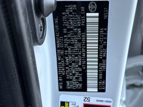 Used 2023 Toyota Camry SE FWD image 54