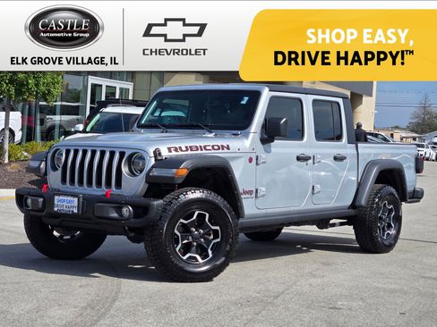 Used 2022 Jeep Gladiator Rubicon w/ LED Lighting Group image 1