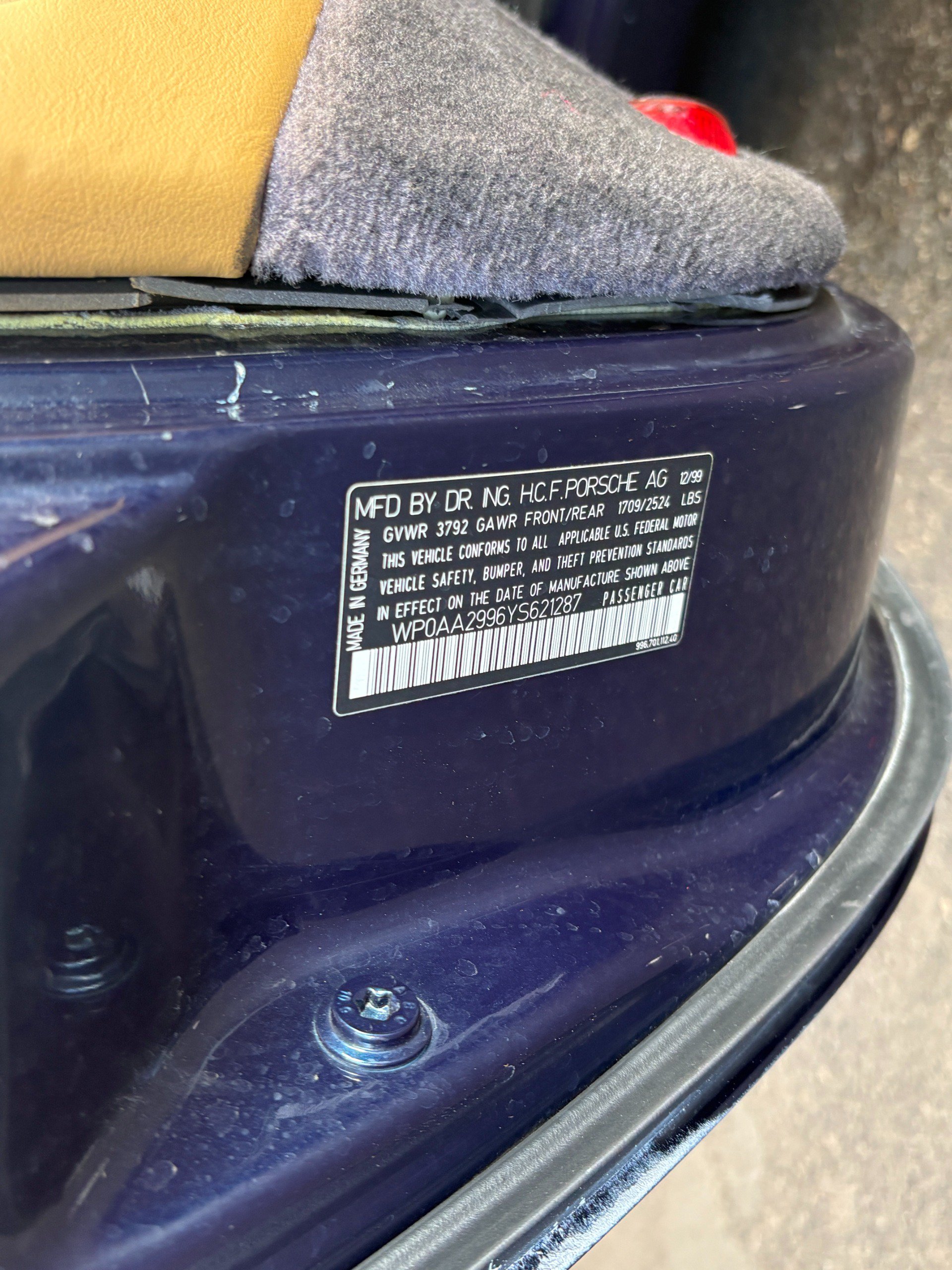 Used 2000 Porsche 911 GT3 RS image 46