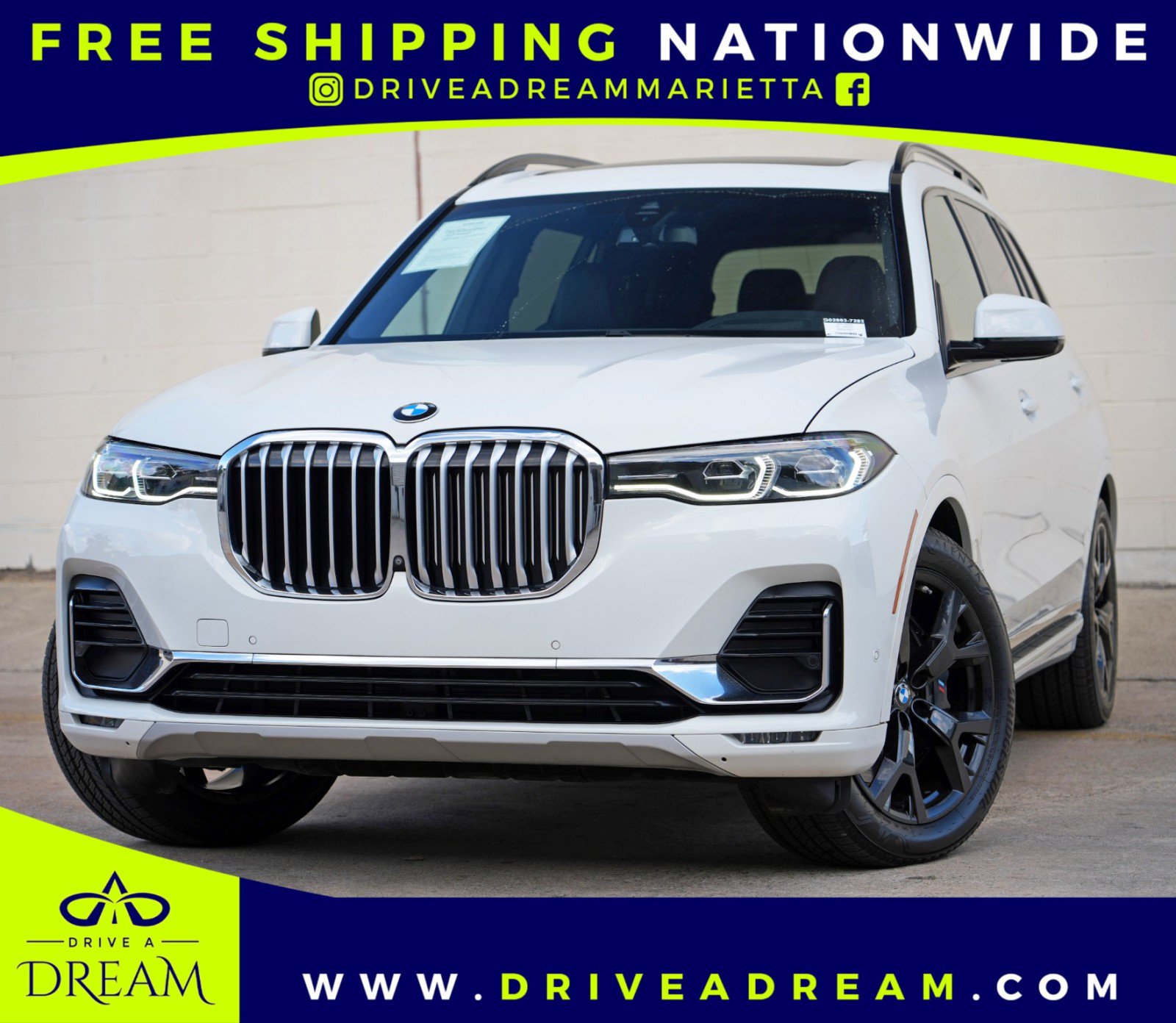Used 2021 BMW X7 xDrive40i w/ Premium Package AWD/4WD image 1