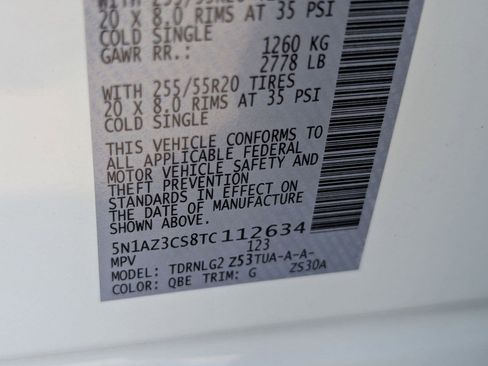 New 2026 Nissan Murano SL AWD/4WD image 22