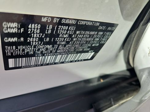 Used 2022 Subaru Outback Limited AWD/4WD image 14