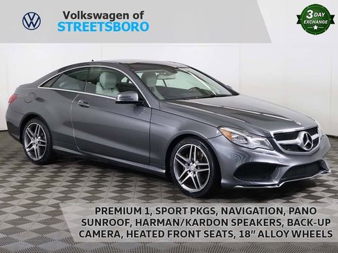 Used 2017 Mercedes-Benz E 400 Coupe w/ Premium 1 Package image 1