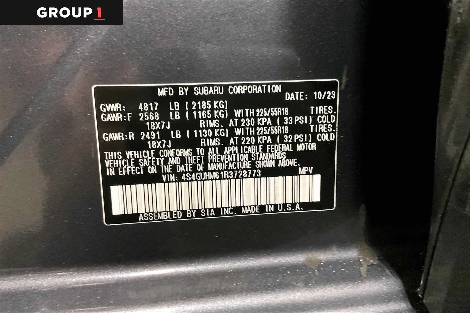 Certified 2024 Subaru Crosstrek 2.5i Limited AWD/4WD image 37