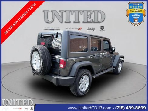 Used 2018 Jeep Wrangler Unlimited Sport S AWD/4WD image 3