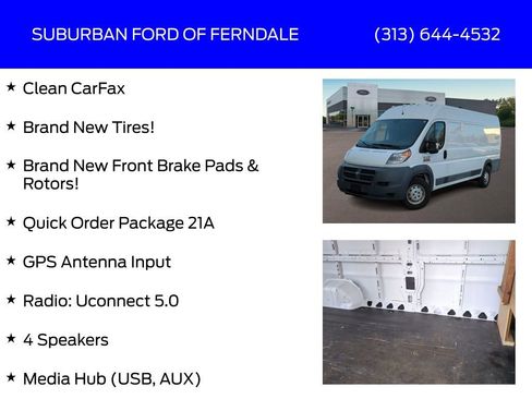 Used 2017 RAM ProMaster 3500 image 4