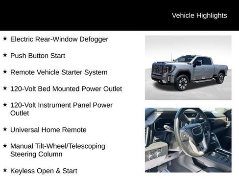 Used 2024 GMC Sierra 2500 Denali w/ Denali Reserve Package AWD/4WD image 15