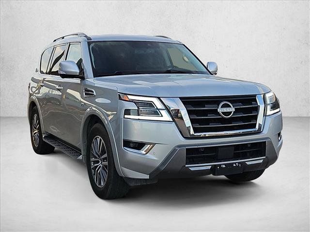 Used 2021 Nissan Armada SL w/ Captain's Chairs Package RWD image 3