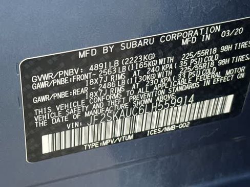 Used 2020 Subaru Forester Limited w/ Popular Package #3 AWD/4WD image 33