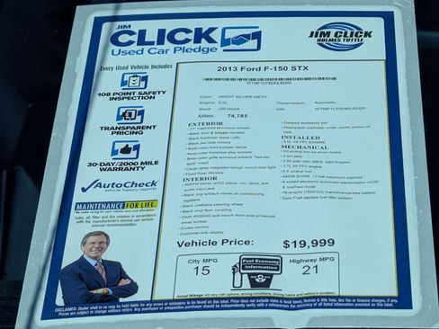 Used 2013 Ford F150 STX image 11