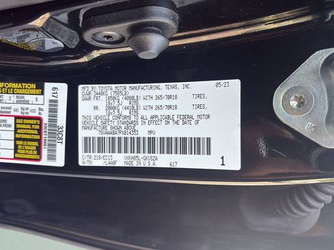 Used 2023 Toyota Sequoia SR5 w/ SR5 Premium Package AWD/4WD image 27
