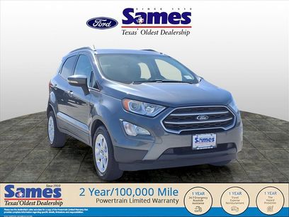 Used 2020 Ford EcoSport SE